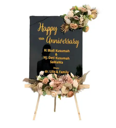 Papan Bunga Akrilik Plana